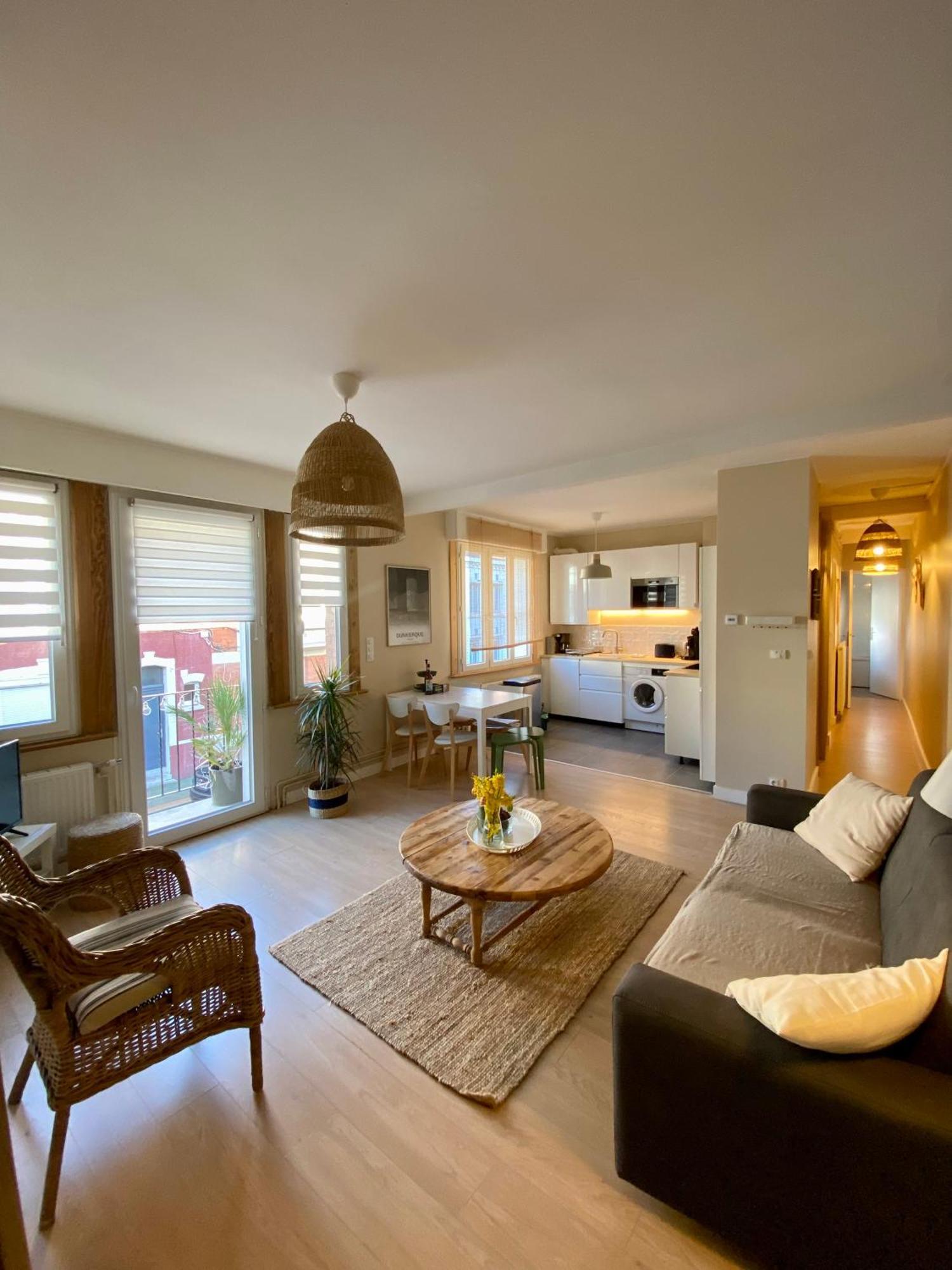 Appartement "Escapade A Malo" 4 A 6 Personnes 5 Mn A Pied De La Plage Dunkirk ภายนอก รูปภาพ